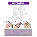 High Heel Cushion, Shoe Pads for Too Big Shoes, Anti-Slip Heel Grips Inserts Liners Foot Insoles for Women, Pack of 3
