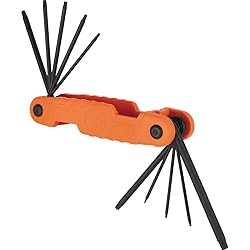 Klein Tools 70550T Pro Folding Hex Key Set, 10-Key