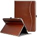 Ztotop Case for iPad Air 10.5" (3rd Gen) 2019/iPad Pro 10.5" 2017, Premium Leather Business Slim Folding Stand Folio Cover for New iPad Tablet with Auto Wake/Sleep, Multiple Viewing Angles,Brown primary