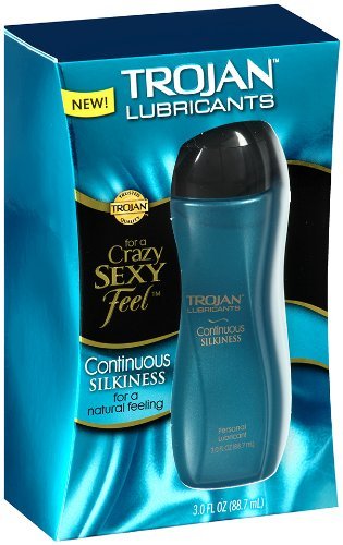 Trojan Continuous Silkiness Lubricant, 3 Ounce (Pack of 2)