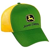 John Deere Green / Yellow Cloth / Mesh Cap