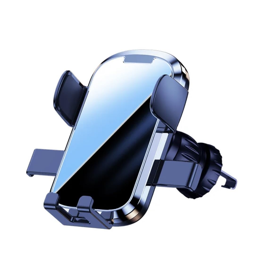 Orco Gravity Car Phone Holder – Ultra-Stable Air Vent Mount with Metal Hook Clip, 360° Rotation, One-Hand Auto-Clamping & Quick Release – Universal Fit for iPhone 15 14 13, Samsung, Pixel (4.0"-6.7")