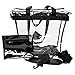 Deluxe Clear Tote Bag (Pink or Black) w Zipper Closure, Removable Shoulder Strap (Padded), Carry Handles, Detachable Privacy Purse and Reinforced Bottom. NFL Stadium Approved. For Men and Women.