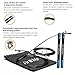 FitWhips.com - Jump Rope - Premium Quality, Adjustable Speed Rope - Includes Free Book, Lifetime Support, Carry Case - Best for Cross Fitness Training - Boxing - WOD's - MMA - Exercise and Fitness