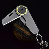 Cevinee™ Mini Folding Pocket Knife Outdoor EDC Survive Tool Keychain Knife with Hanging Chain