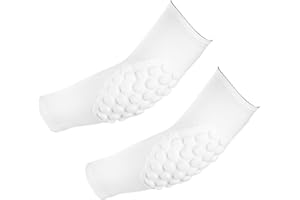 PATIKIL Youth Elbow Pads, 2Pack Compression Arm Protective Sleeve Basketball Guard Pads for Sports Baseball Football Volleyba