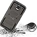 Motorola Moto G5S Plus Case, CoverON [Tank Series] Protective Full Body Phone Cover with Tough Faceplate - Gray