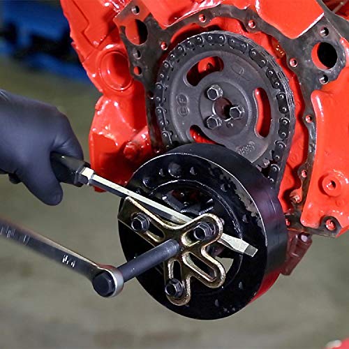 OEMTOOLS 37187 Harmonic Balancer Puller Kit, Works as Harmonic Balancer, Gear Pulley, Crank