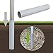 ZENY Sectional Flag Pole Kit American Flag & Ball Top Hardware Outdoor Garden Halyard Pole Inground Flagpole with 3x5 US Flag for Residential or Commercial(20FT)