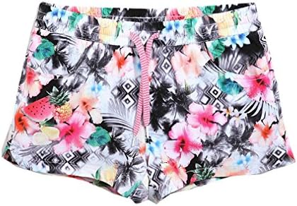GaiL Women's Hot Girl Floral Print Summer Beach Shorts Trunks S B