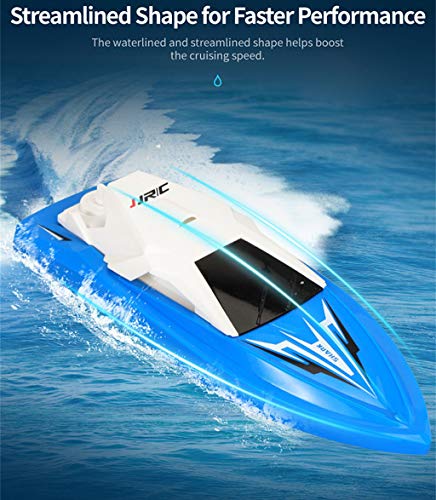 image for Binory JJ/RC 1:47 Remote Control Durable Waterproof Smart Boat for Poo