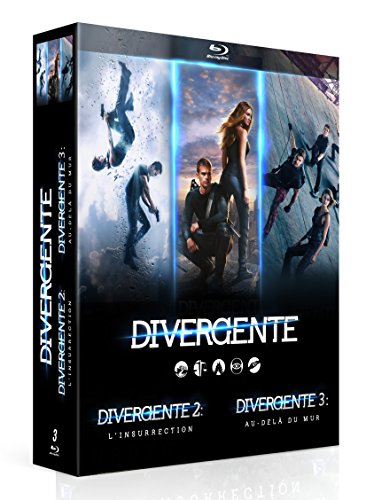Divergente - Coffret : Cinq Destins, Un Seul Choix + L'insurrection + Au-Delà Du Mur - Blu-Ray