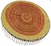 JustNile Tree Ring Soft Decorative Throw Pillow; Sturdy Foam Sleeping Cushion for Bed, Sofa, Home & Travel; Creative, Real Looking Natural Design Made for Superior Comfort as Rustic Cabin Décor