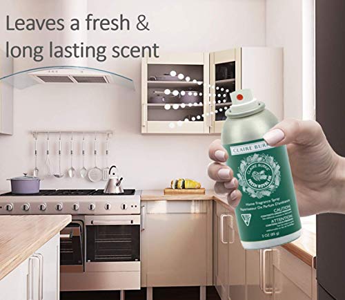 Claire Burke Fresh Royal Fir Room Spray Air Freshener for Bathroom and Home 3 oz, Pack of 6