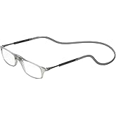 Calabria SP03 Snap Magnetic Reading Glasses Men Women Front Connect Adjustable Temples Eyeglass Around Neck Hanging Readers