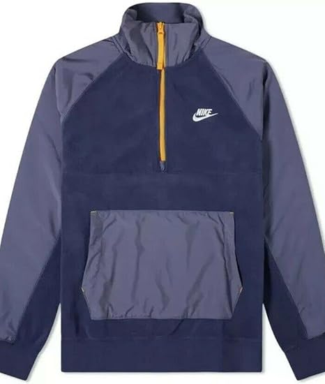 Nike Chaqueta de forro polar para hombre, 1/2 cremallera, 100% poliÃ©ster, SPTCAS CZ4900, color 