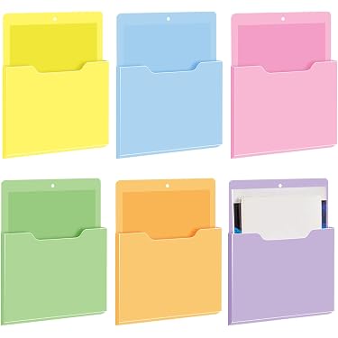 Amazon.com : Fuutreo 6 Pcs Magnetic Wall File Organizer Magnetic