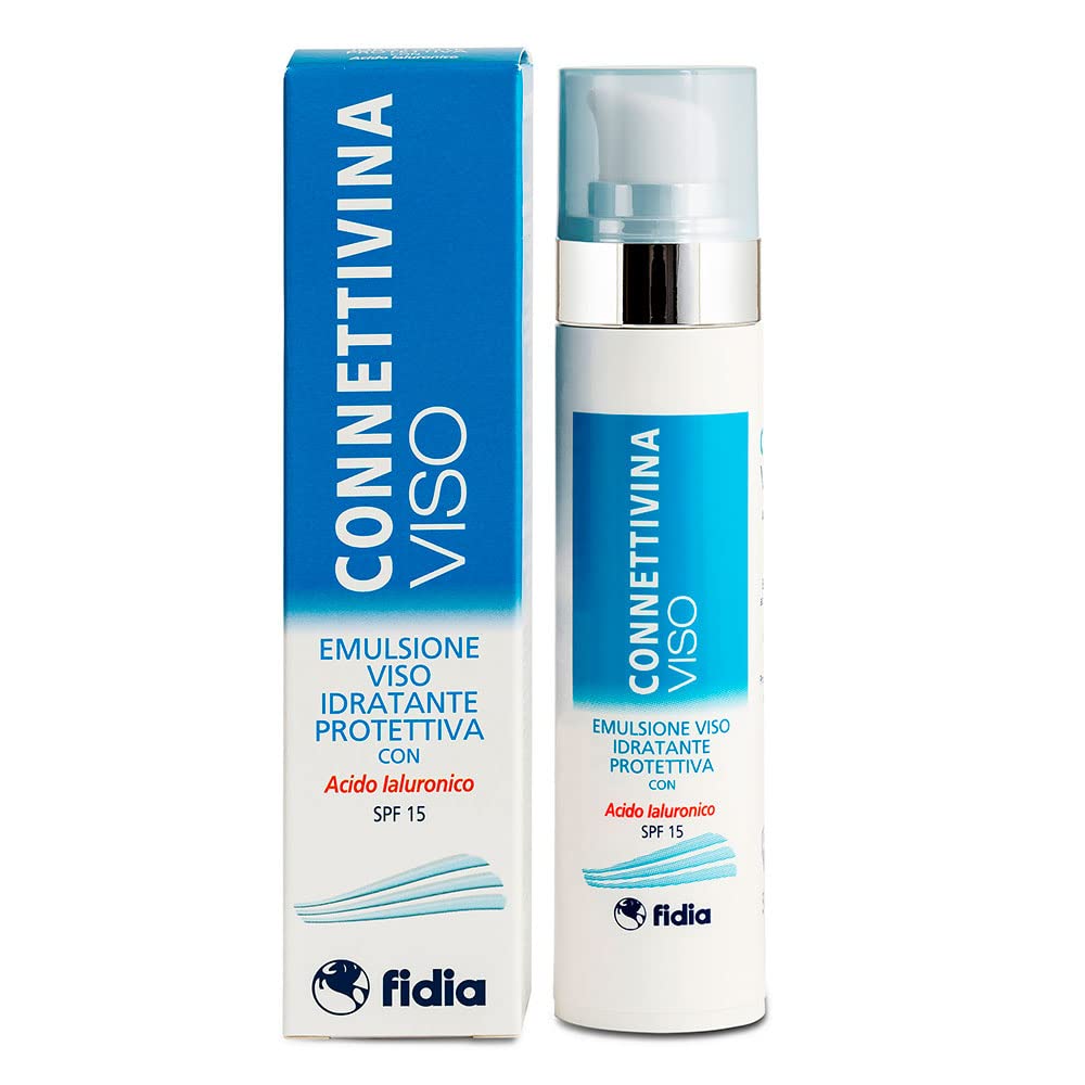Fidia Connettivina Viso Emulsione Idratante Protettiva, 50ml