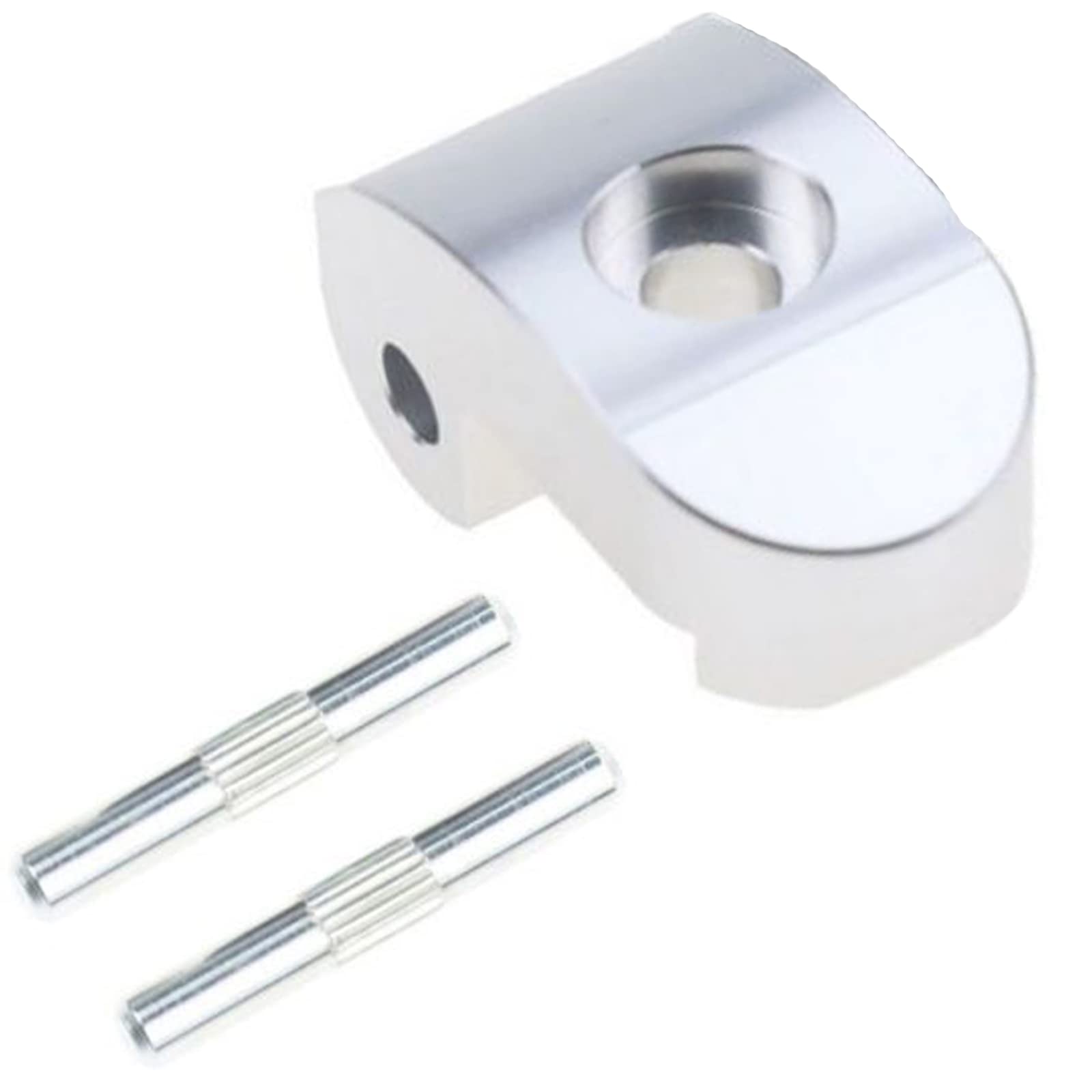 MotuTech Foldable Hook Lock Buckle for Xiaomi M365 / M365 Pro (Silver-Strengthened)