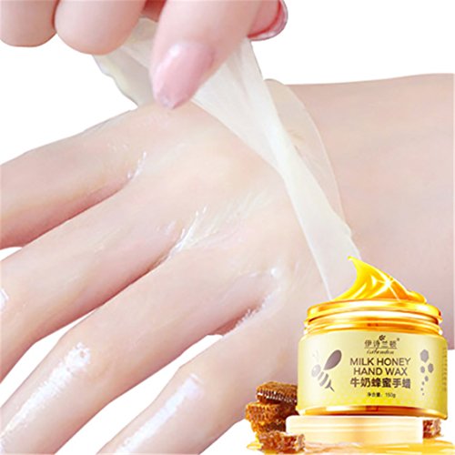 Dolland Milk Honey Paraffin Hand Mask Hand Care Whitening Moisturizing Skin Exfoliating Callus Film Hand Cream