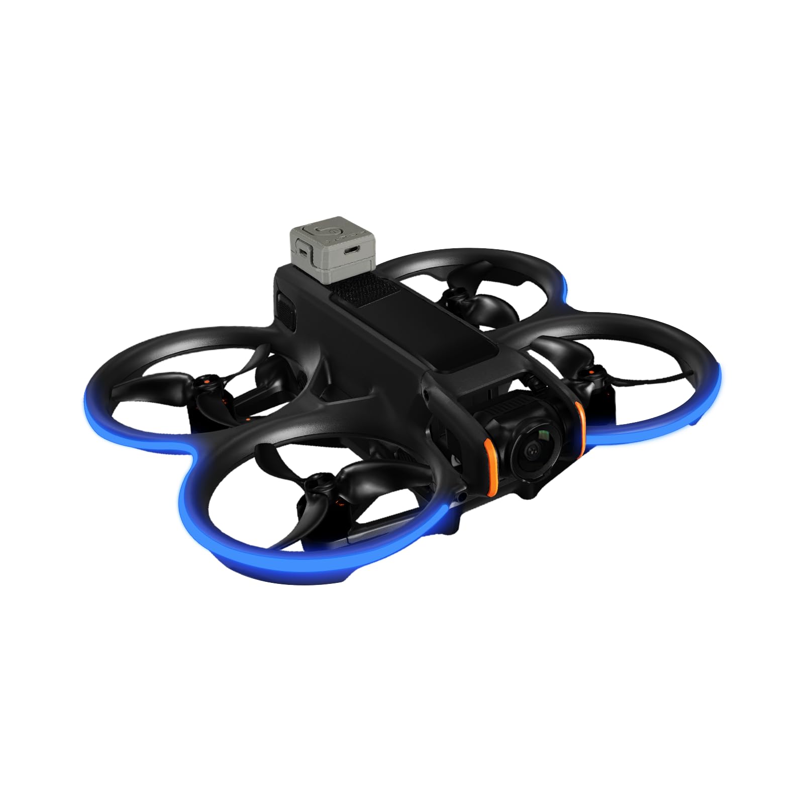 LED Light Strip for DJI Avata 2 Accessories, Anti Collision Light Night Flying Warning Light Strip Compatible with Avata 2 (Blue)