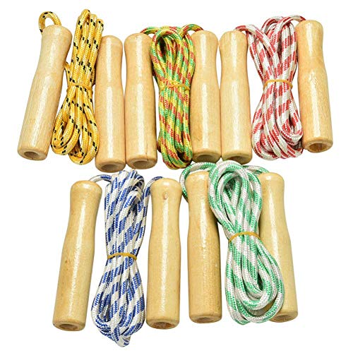 1pc-Skipping-Sports-Skipping-Rope-Practice-Speed-Jump-Random-Color-Wood-Grip-Handle-Children-Kid-Fitness-Equipment-TrainingRandom-Color