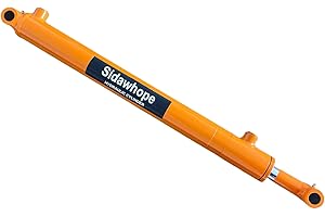 Sidawhope 2x16 Hydraulics Weld Cross Tube Hydraulic Cylinder 2" Bore, 16" Stroke 3500PSI Double Acting SAE6 Port Hydraulic Lifting Cylinder (2x16)" Universal Hydraulic Cylinders