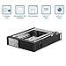 Kingwin SSD/HDD Internal SATA Tray-Less Hot Swap Mobile Rack Cage for Dual 2.5” SSD/HDD. Hard Drive Backplane Enclosure,Support SATA I/II/III & SAS I/II 6 Gbps Performance [Optimized for 2.5” SSD/HDD]