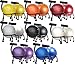Isokinetics Inc. Brand Fitness Ball Chair - Solid Black Metal Frame Finish - Exclusive: 60mm (2.5