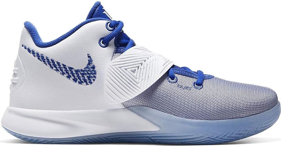 Amazon ナイキ カイリー フライトップ Iii Ep 27 5 ホワイト バーシティロイヤル ピュアプラチナ バスケットボール