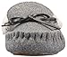 Stride Rite Unisex-Baby Moccasin Slipper, Cozy Wool-Gray, 7-8 Toddler