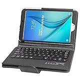 NEWSTYLE Removable Wireless Bluetooth Keyboard ABS Plastic Laptop Stylish Keys and Protective Case for Samsung Galaxy Tab E 8.0