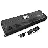 CT Sounds CT-2000.1D Compact Class D Car Audio Monoblock Amplifier, 2000 Watts RMS