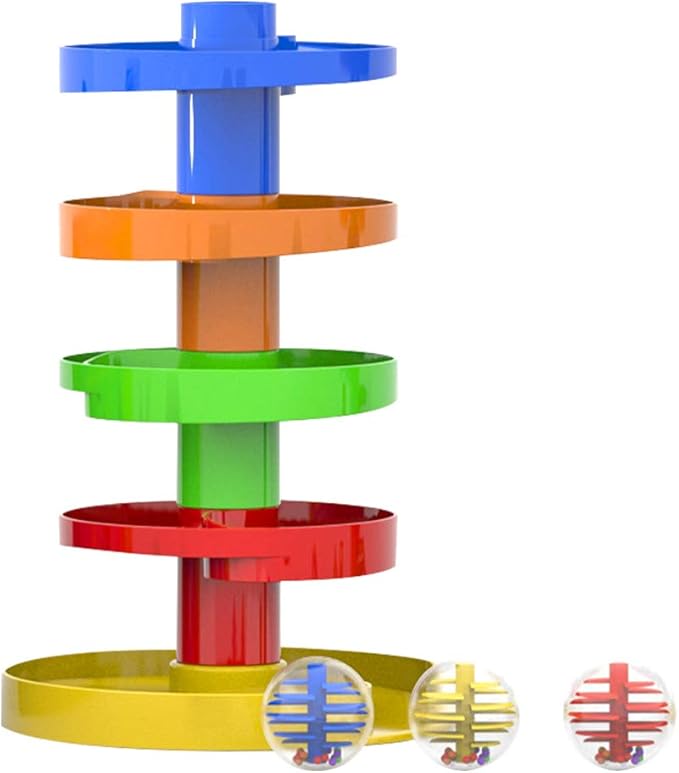 Weofferwhatyouwant Single Ball Drop Jouet Pour Enfant Rampe D Activite Avec Balle A Partir De 9 Mois Et Plus Amazon Fr Jeux Et Jouets