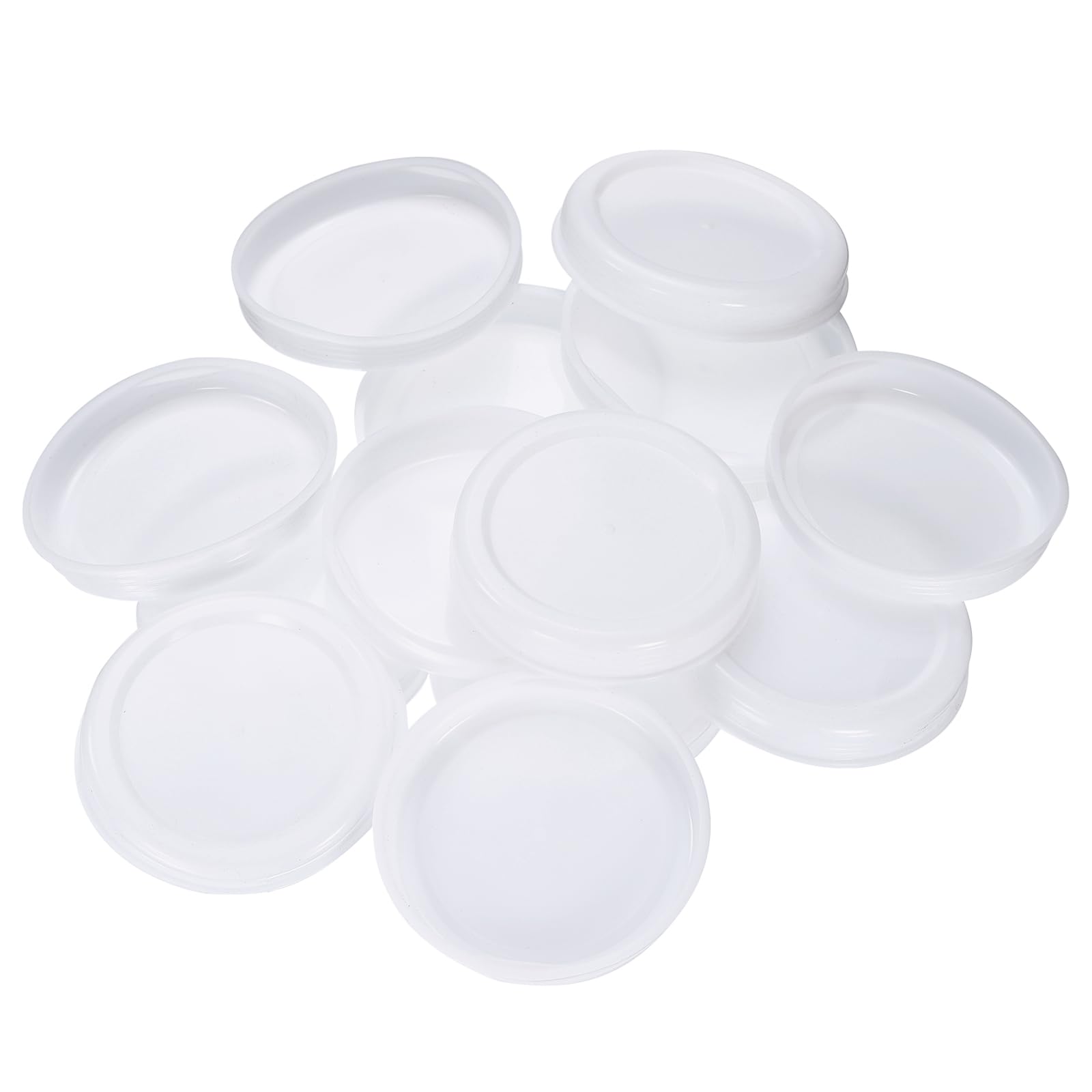 Photo 1 of uxcell 24 Pcs Mailing Tube End Caps 2.8" ID Round Cardboard Shipping Tube End Caps Protective Plastic Poster End Caps for Paper Mailing Tubes Shipping and Storage of Documents and Art