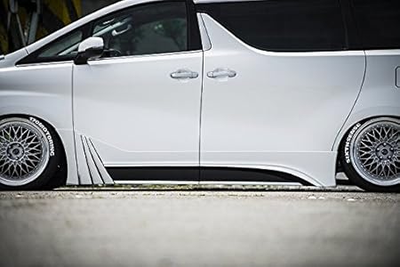 Amazon Sixth Sense シックスセンス ヴェルファイア 30 後期 ジュールサイドパネル 未塗装 サイドステップ 車 バイク