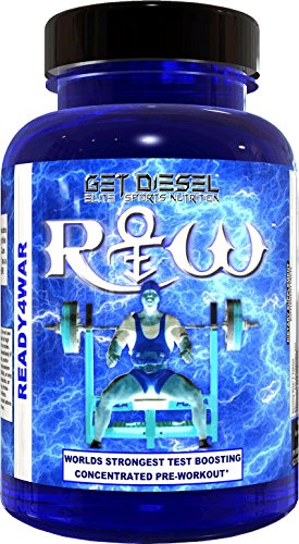 GET Diesel Ready4War preworkout Test Booster tabs - Worlds Strongest 100 Tabs
