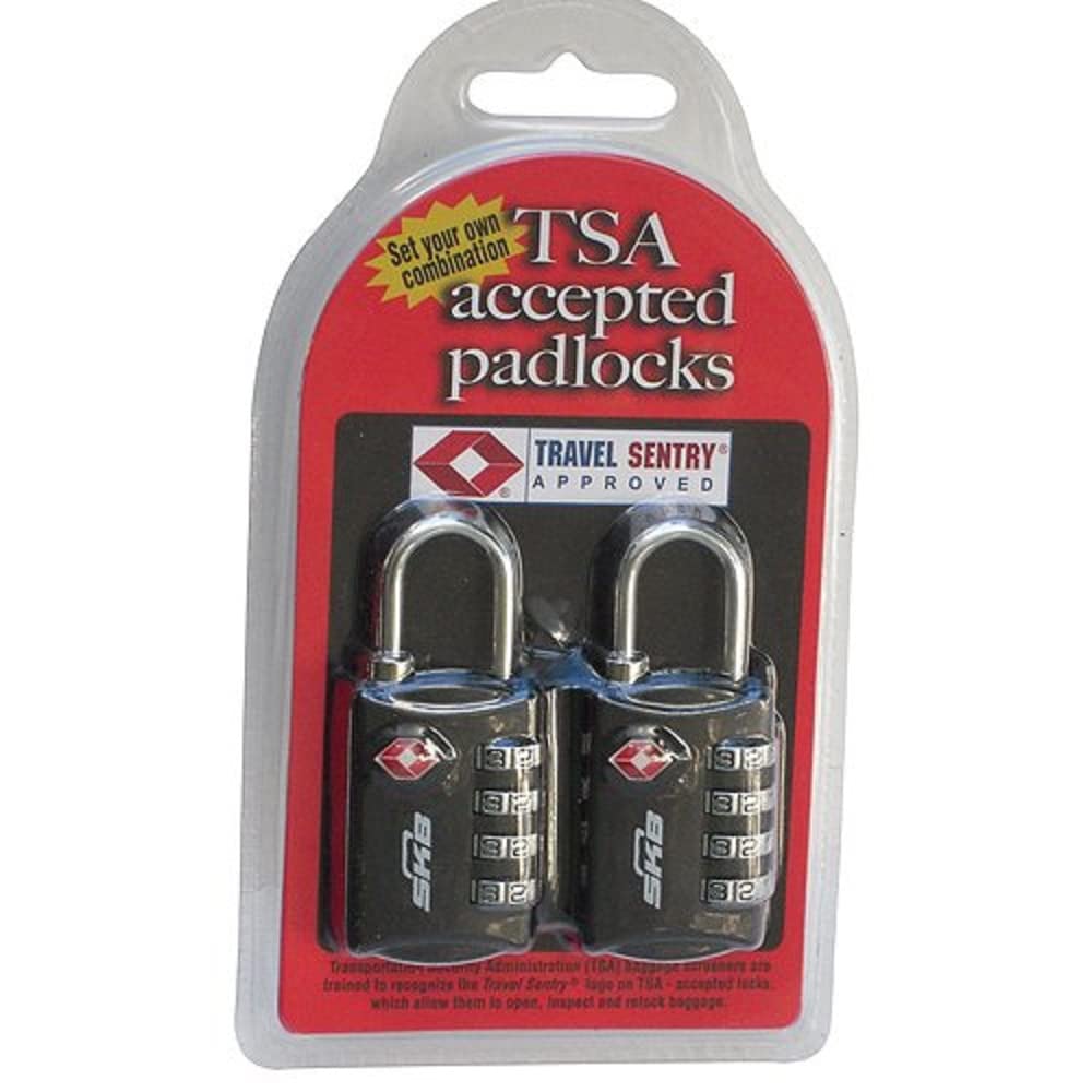 SKB 1SKB-PDL TSA Combination Padlock - Black