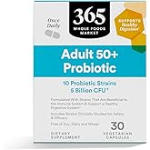 365 by Whole Foods Market, Adult 50+ Probiotic 5 Billion CFU, 30 ct