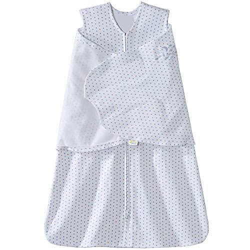 HALO 100 Cotton Sleepsack Swaddle, 3Way Adjustable Wearable Blanket