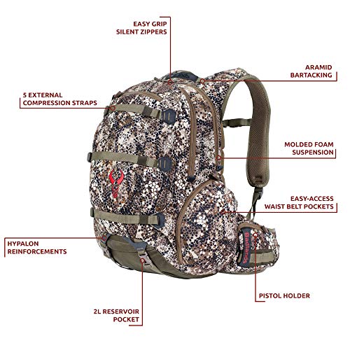 Badlands Superday Camouflage Hunting Backpack Rifle and Pistol