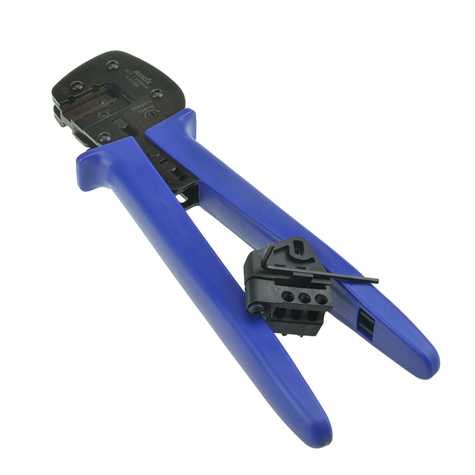 VIFERR A-2546B Pliers Crimping Pliers Solar Panel Connector Crimping Module for Crimping 2.5-6.0mm Terminals, 30mm and Maximum 0.9-6.0mm Solar Cable Stripper