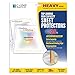 C-Line High Capacity Polypropylene Sheet Protectors, Clear, 50