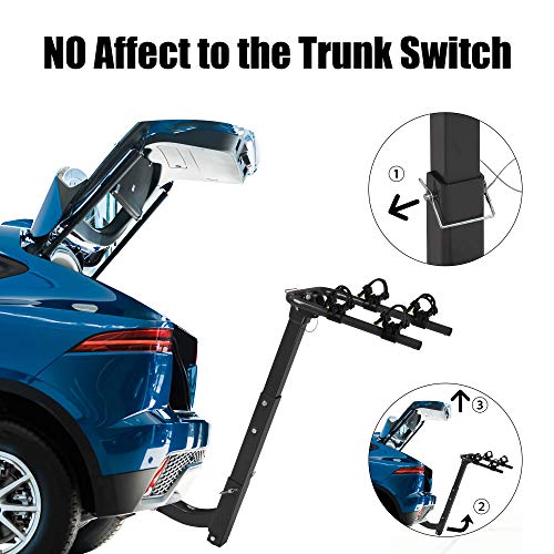 2 Bike Rack Bicycle Carrier Racks Hitch Mount 2" Hitch Receiver