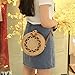 SUNKY Handwoven Round Rattan Bag Crossbody Bags Handmade Clutch Woven Handbag For Women