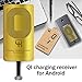 QI Receiver Type C for Google Pixel 2-2XL - XL - LG V20 - LG G5 - LG Stylo - HTC 10 - Nexus 6P - OnePlus 3-5 - Qi Wireless Receiver - QI Receiver - Type C Wireless Charging Receiver Adapter