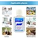 Onewell 60ML Hand sanitizer Gel, Portable Travel Hand sanitizer Antibacterial Moisturizer Fruit-Scented Cleanser Clear Bottle Without Water