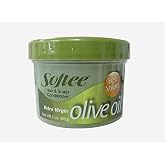 Softee Olive Oil Hair &amp; Scalp Conditione​r Extra Virgin, 3 Oz