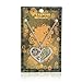 AOLO Vintage Silver Heart Pendant Necklace Gear Charm Steampunk Necklaces
