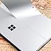 VFENG Premium Vinyl Decorative Laptop Tablet Skin for Microsoft Surface Pro 4/5/6-Silver